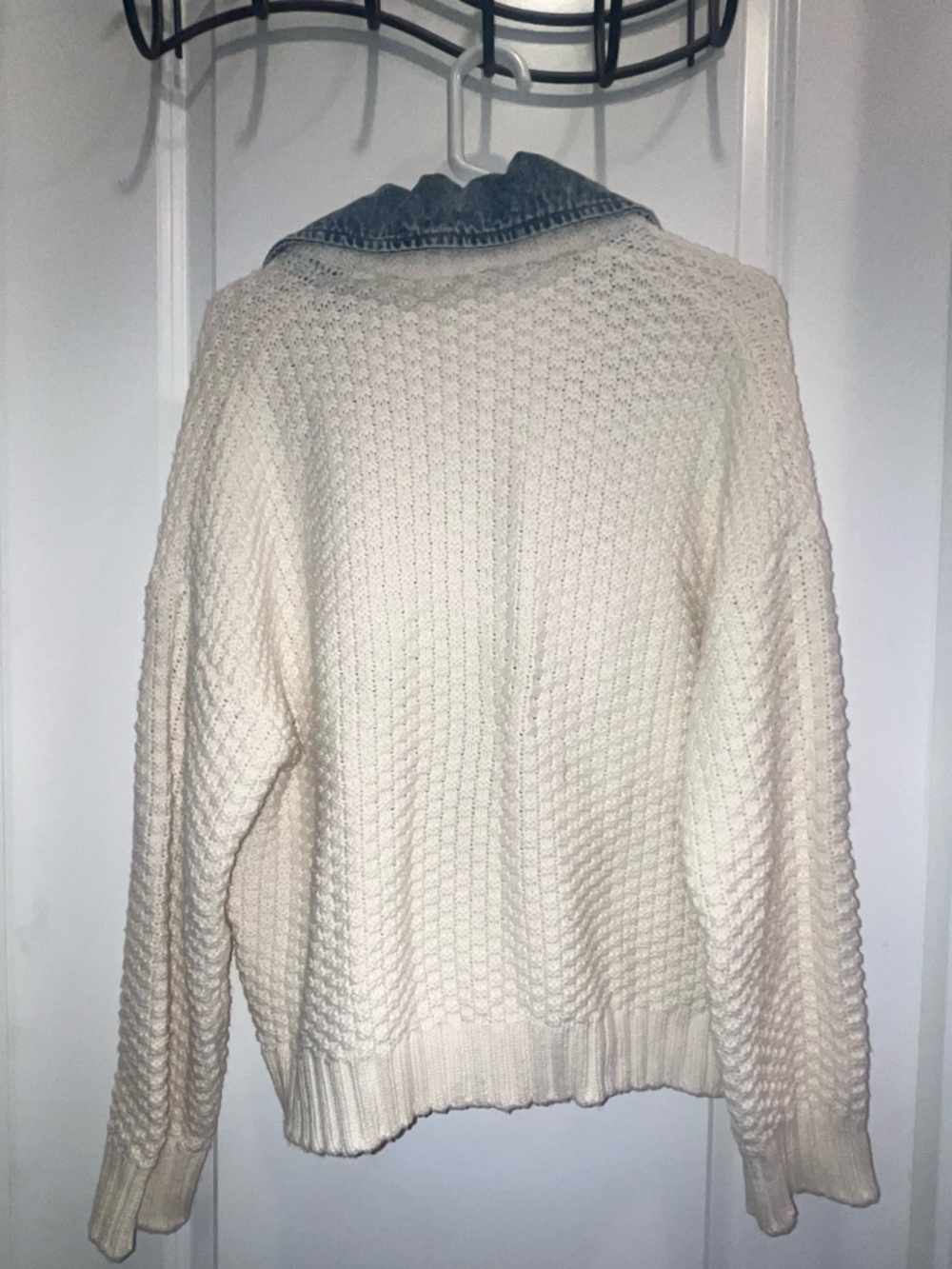 27 miles malibu baille cotton chunky cardigan - Picture 4 of 5